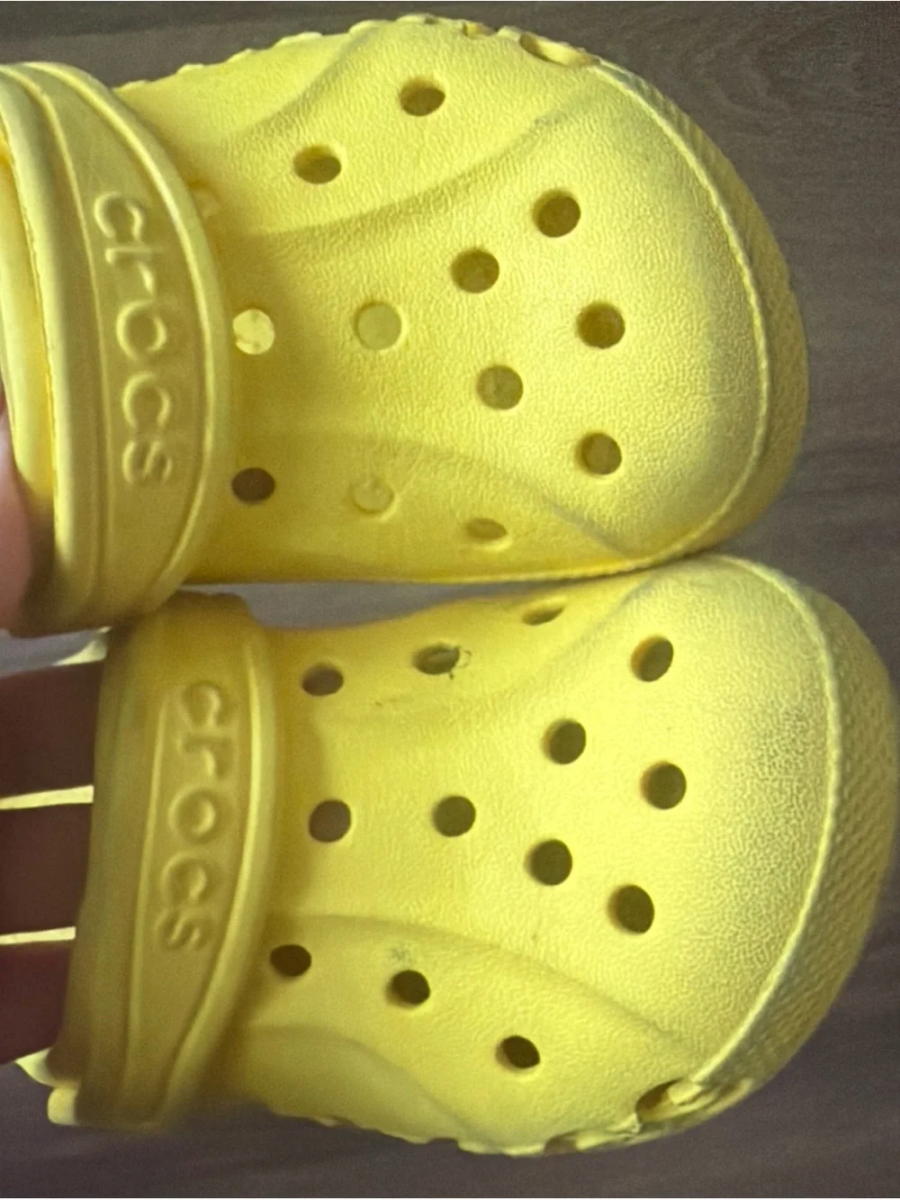 CROCS Kids Classic Clog in Yellow